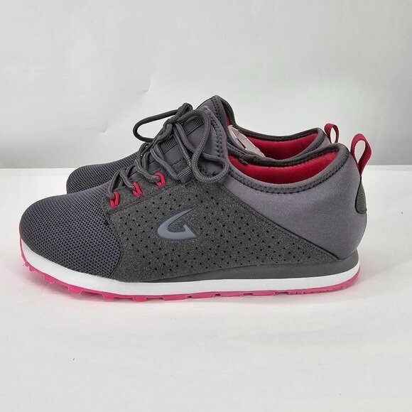 Dream Seek Gray & Fuchsia Logo-Accent Sneaker - Picture 4 of 10